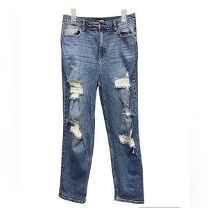 Fashion Nova Mom Jean Distressed